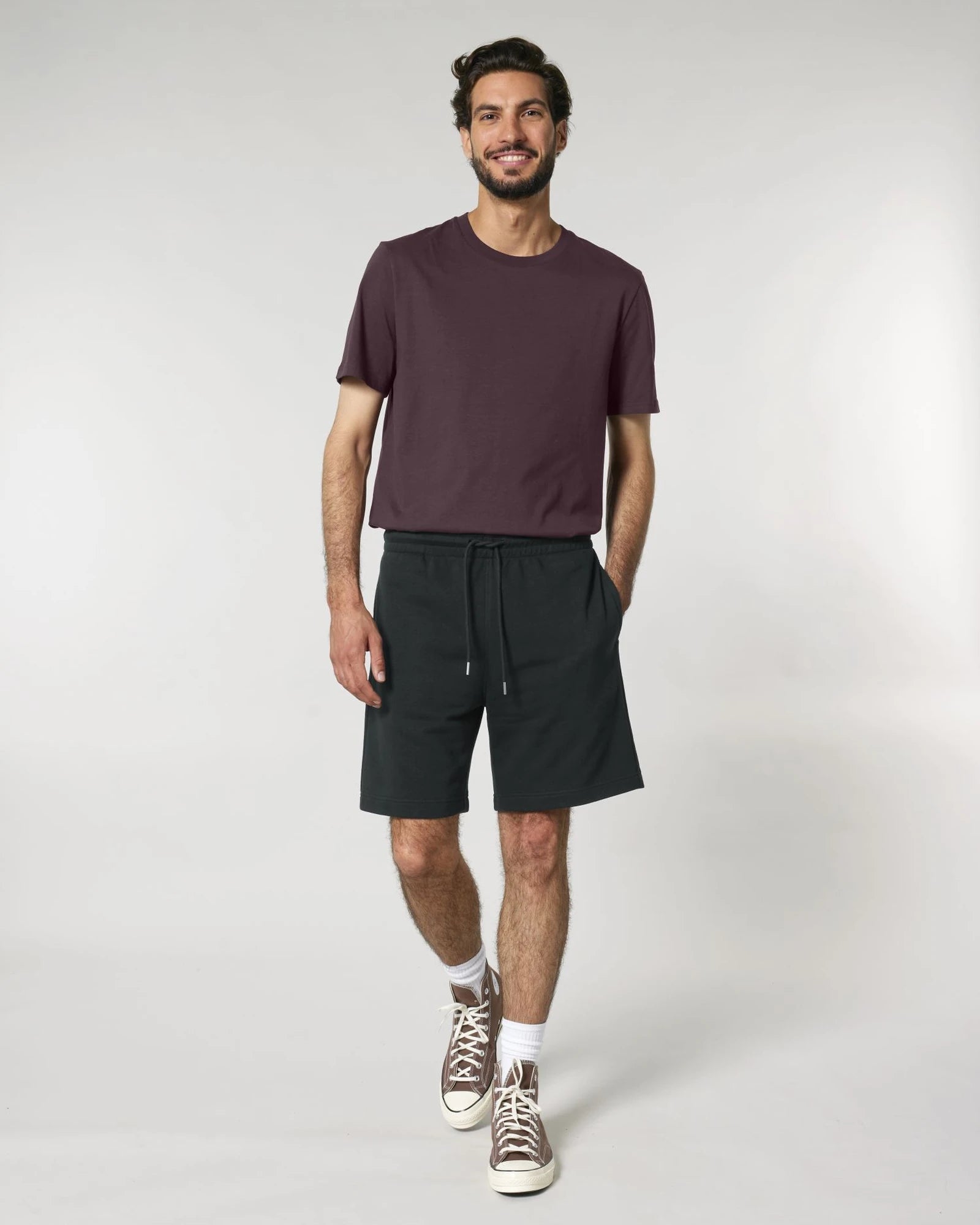 Pantaloncini bio Stanley/Stella Trainer 2.0 da personalizzare - Nero